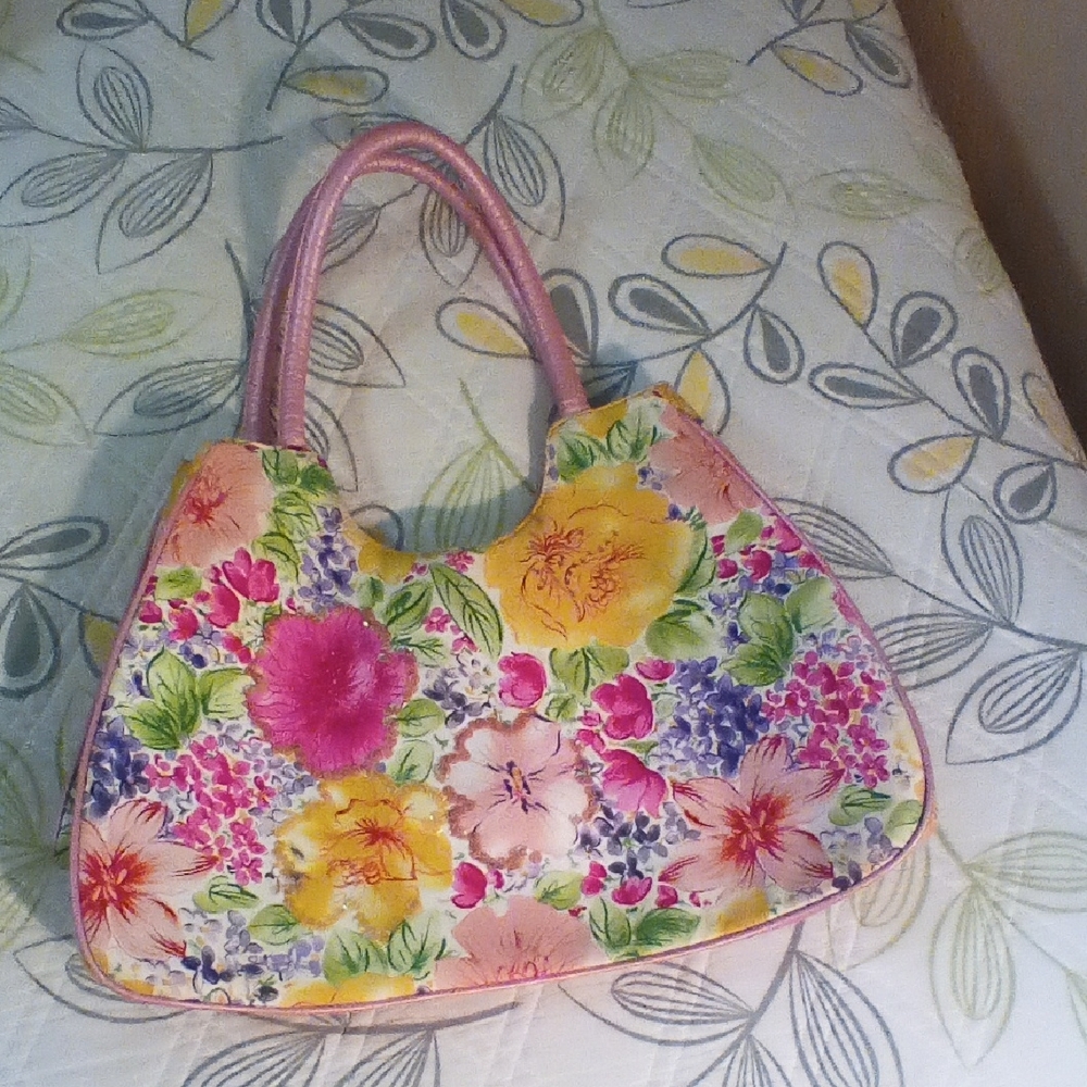 Floral Pink Women's Bag
